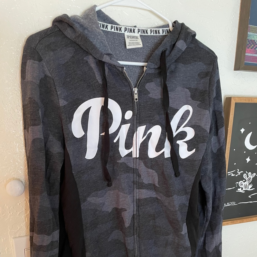 Pink hoodie